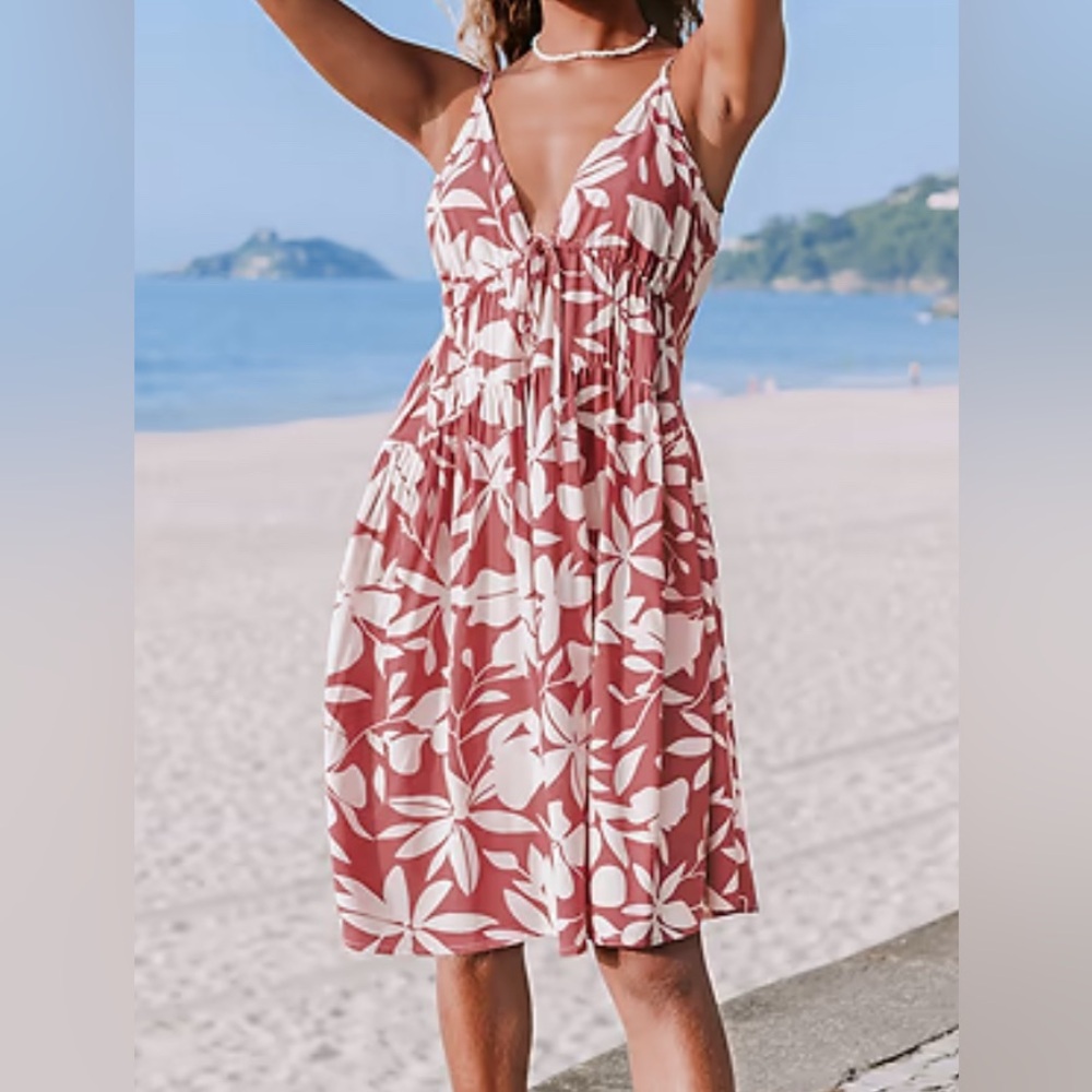 CUPSHE Floral Sundress